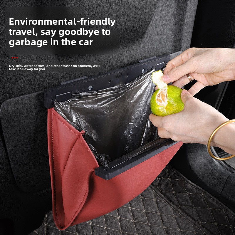 Leather Cleaner Interior - 1 Buah Kantong Sampah Kulit Mobil,