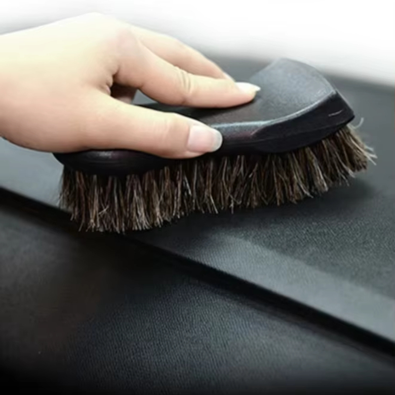 Leather Cleaner Interior - Sikat Pembersih Kulit Asli Bulu Kuda